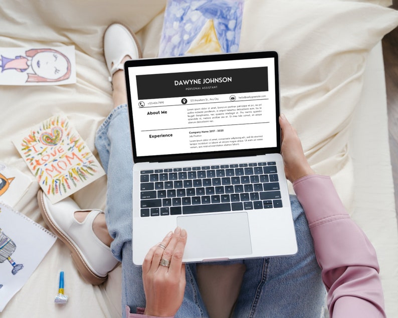 Editable Resume Template Minimalist CV Resume Professional Resume