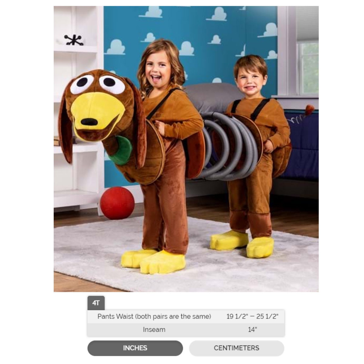 Toy Story Slinky Dog Costume for Kids Halloween Costumes Etsy