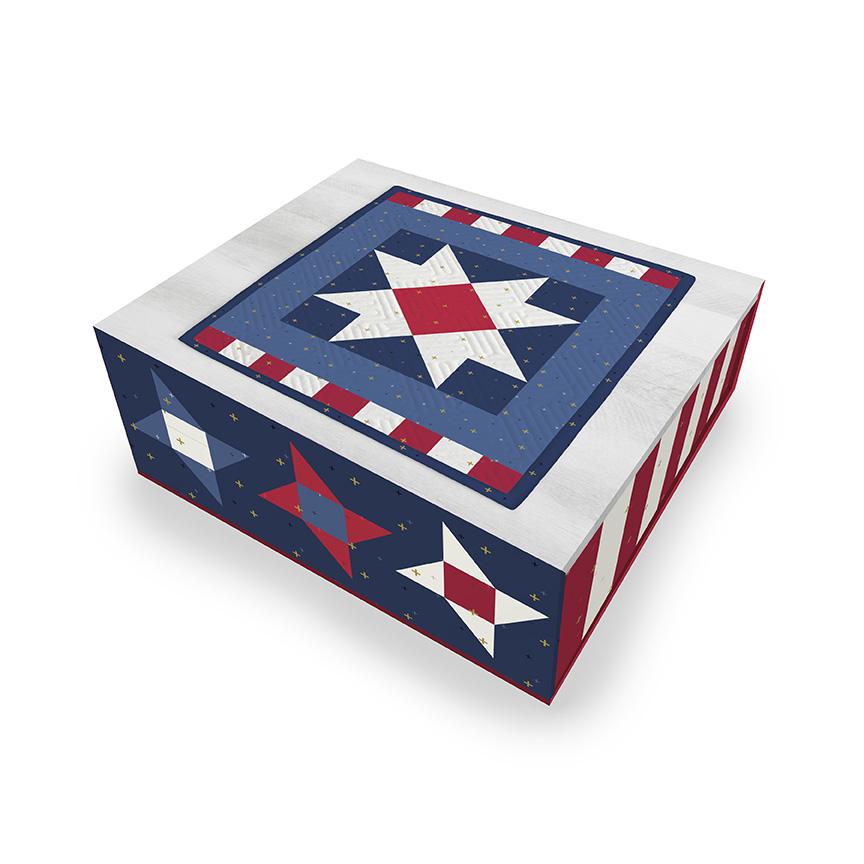 Star Spangled Riley Star Spangled Tabletop Banner Kit July (KTTB-38536) by Amber Johnson ...