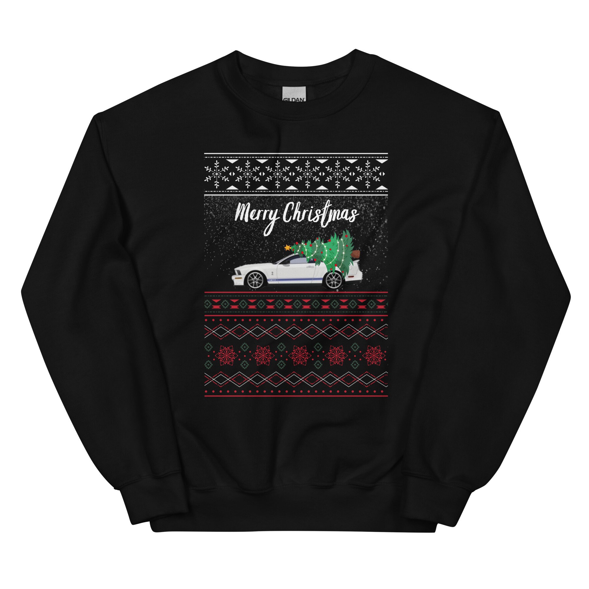 Mustang ugly christmas clearance sweater