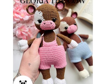 Gloria The Cow/PDF Crochet Pattern