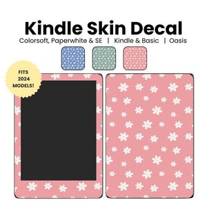 Kindle Skin, Kindle Cover, Kindle Accessories, Kindle Skin Decal, Kindle Paperwhite Skin, Kindle Oasis Skin, Kindle Insert for Clear Case