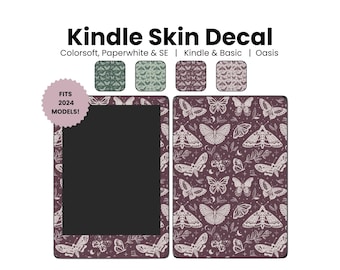 Pegatinas para Kindle, pegatinas para Kindle, pegatinas para Kindle Paperwhite, pegatinas para Kindle Oasis, pegatinas para fundas de Kindle, decoración para Kindle, pegatinas para Kindle, fundas para Kindle