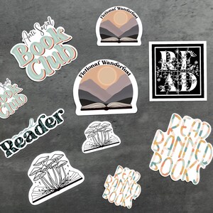 Anti Social Book Club, Book Lover Sticker, Kindle Stickers, Booktok, Bookstagram, Reader Gift, Bookish Gift, Stickers for Kindle, Bookworm