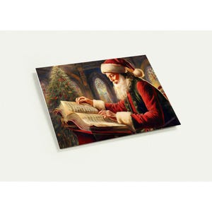 Vintage Santa Claus Greeting Cards – Pack of 10