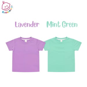 Blank Toddler T-Shirt: Polyester Crew Neck Kids Shirt | Sublimation Blanks for DTF and Embroidery image 13