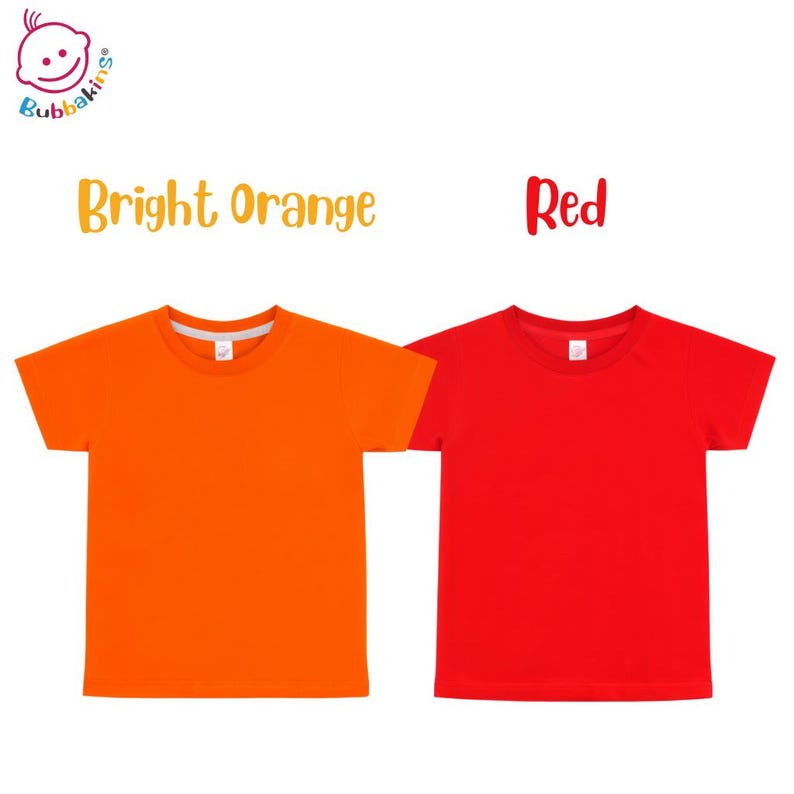Blank Toddler T-Shirt: Polyester Crew Neck Kids Shirt | Sublimation Blanks for DTF and Embroidery image 6