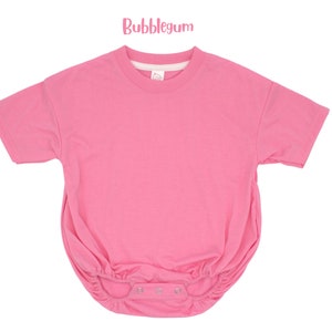 Barboteuse ample à bulles : nourrissons, bébés et tout-petits Vêtements en polyester doux pour sublimation, DTF et découpes à faire soi-même image 4