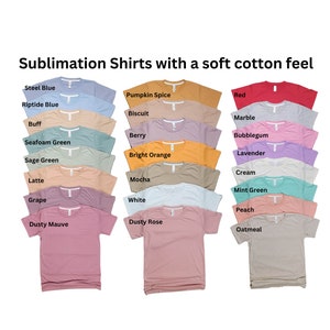 Adult Polyester Shirt: Unisex Crew Neck - Soft Polyester Blank Apparel for Sublimation, DTF, Vinyl, Embroidery and DIY Projects