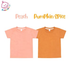 Blank Toddler T-Shirt: Polyester Crew Neck Kids Shirt | Sublimation Blanks for DTF and Embroidery image 12