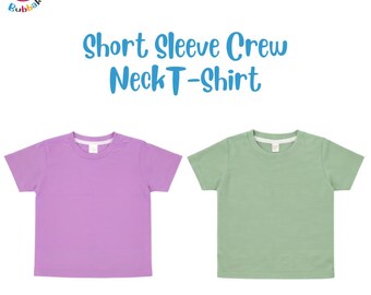 Unisex Adult Polyester SHIRT: Soft Crew Neck Blank, Sublimation and DIY Apparel