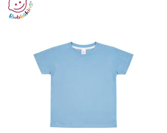 Blank Toddler T-Shirt: Polyester Crew Neck Kids Shirt | Sublimation Blanks for DTF and Embroidery