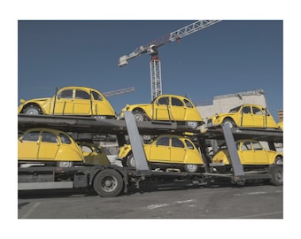 Yellow Deux Chevaux