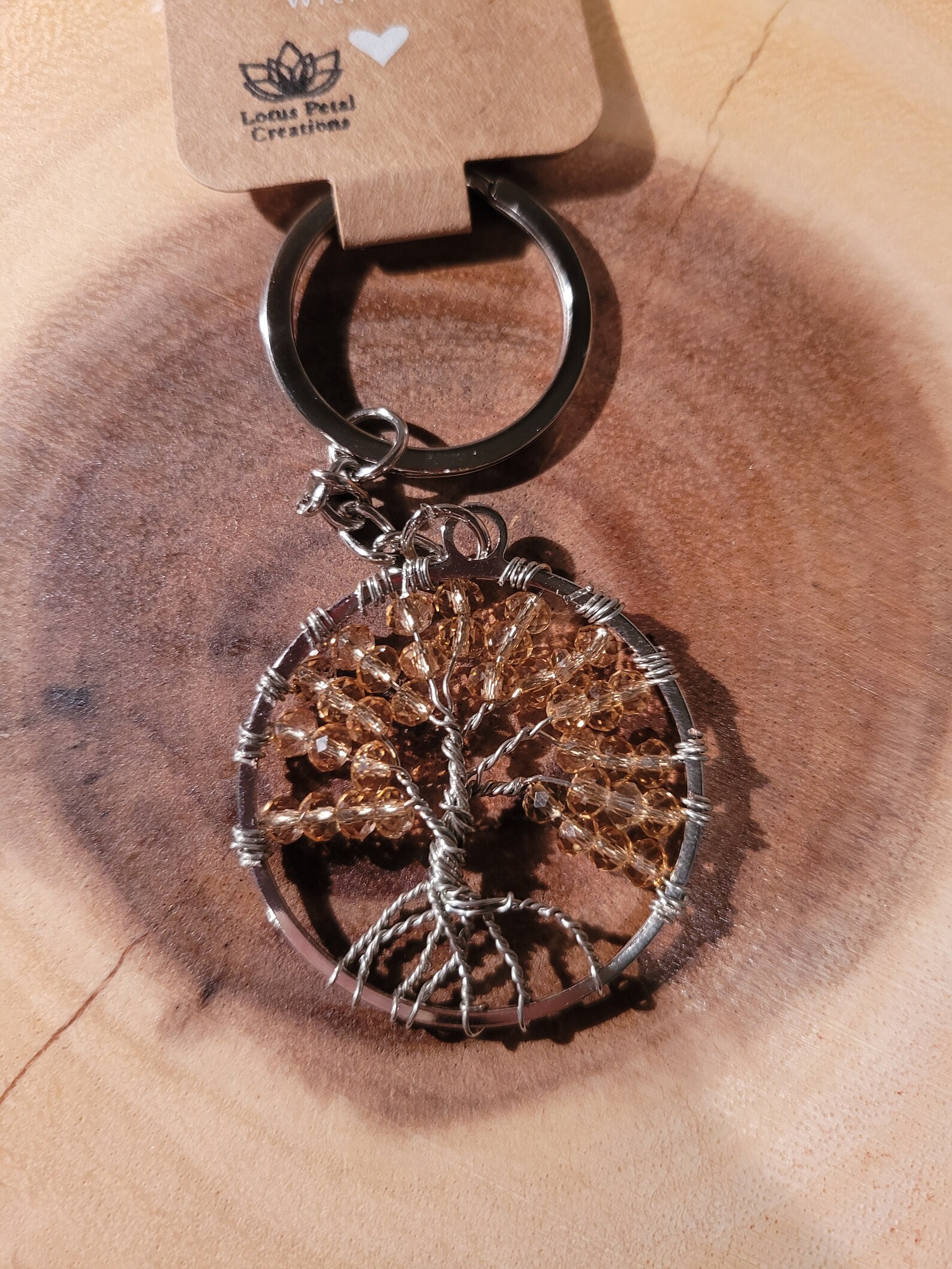 Handmade Tree of Life Keychains - Etsy