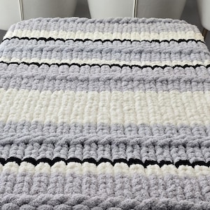 Arctic Summer Handknit Blanket Pattern. Pattern ONLY. Chunky Knit Blanket Pattern. Digital Download Blanket Pattern. Hand/Fingerknit Blanket