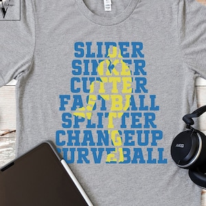 Baseball Pitcher Graphic T-shirt for Adult and Teen Baseball Gift, Baseball Player,  Baseball Pitcher, Baseball Pitches