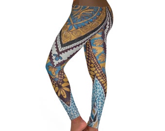 Custom High Waisted Yoga Leggings (AOP),womens yoga leggings,