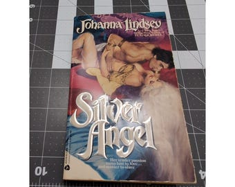 Silver Angel Johanna Lindsey 1st edition 1988 romance paperback bodice ripper