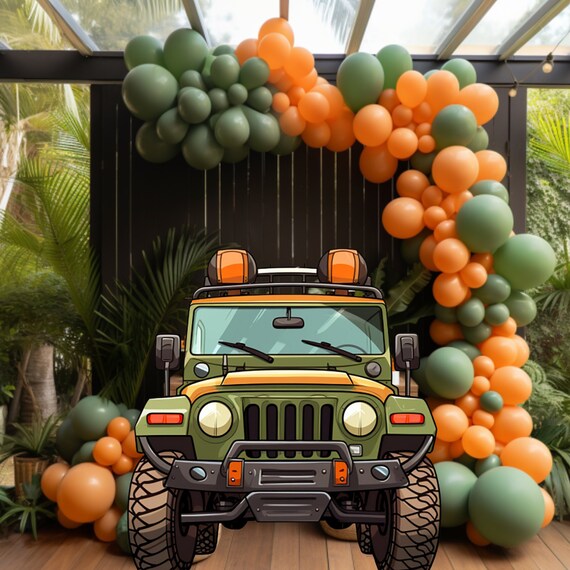 Jungle Floral Vehicle Wrap