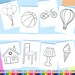 30 Printable Coloring Pages for Kids Toddlers Preschool at - Etsy