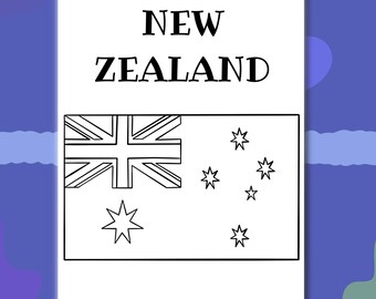 Jpeg New Zealand Coloring Pages, Printable World Culture