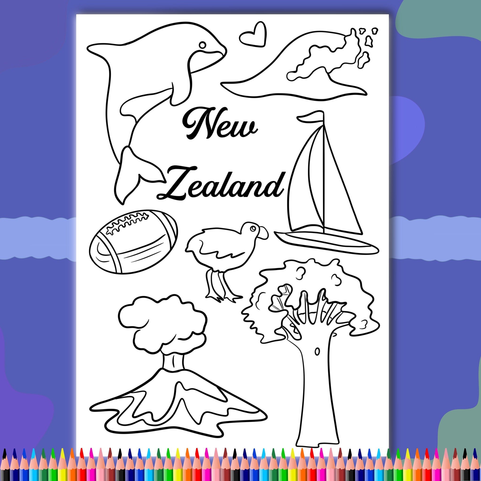お中元 お歳暮 お年賀 夏 冬 年末年始のご挨拶 ギフト 通販な Coloring Zealand New Jpeg Pages, Culture World Printable 洋書