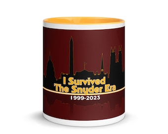I Survived The Snyder Era - Mug with color inside and handle