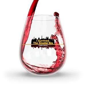 I Survived the Snyder Era - Stielloses Weinglas, 11.75oz