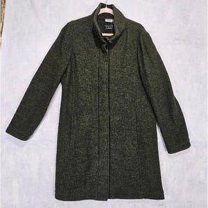 Wool Coat Made in Italy - Etsy