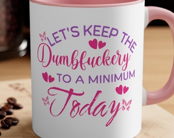Taza de café divertida con humor de oficina, 325 ml, con comentario sarcástico. Regalo para un compañero de trabajo. Regalo de cumpleaños para ella.