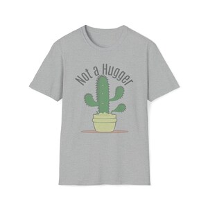 Not a Hugger  Softstyle Unisex T-Shirt for someone who appreciates personal space and values their own bubble.