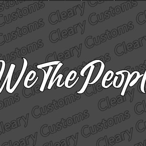 We The People