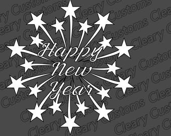 HAPPY NEW YEAR Decal