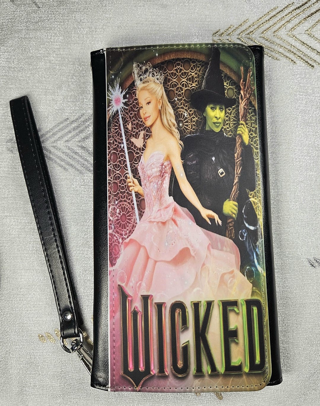Wicked Wallet Wallet Clutch Style Womens ,wicked Inspired Glenda and Elphaba - Etsy