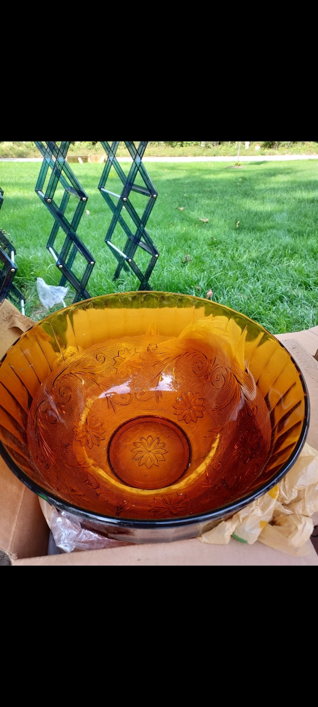 Tiara Punch Bowl Excellent Condition Etsy