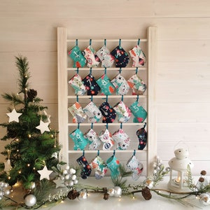 Christmas Advent Calendar, Scandi Style Advent Calendar, Handmade Advent Calendar, Adults Advent Calendar, Family Advent Calendar