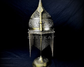 Ottoman Helmet - Turkish Islamic Helmet - Medieval Helmet - Turkish Warrior Helmet - Ottoman Warrior Helmet