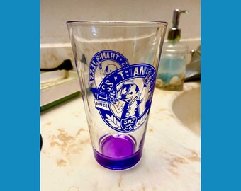 VENTE! Verre à pinte LTJ Bleu/Violet