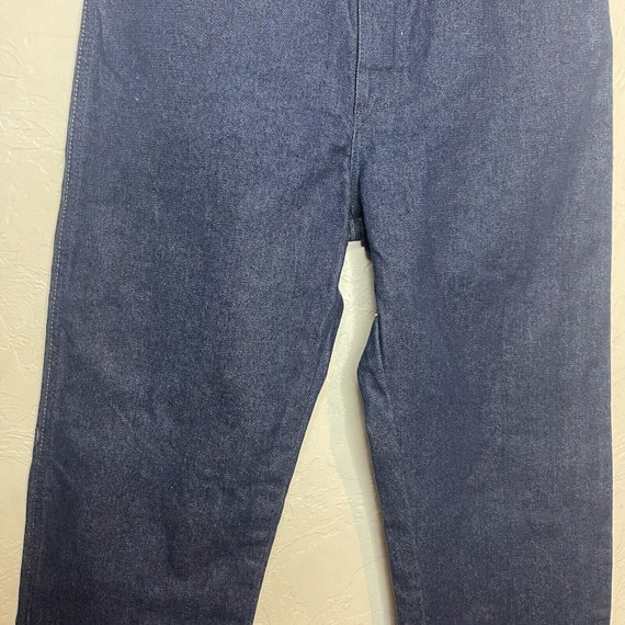 Vintage Wrangler Denim Jeans 80s Straight Leg Med… - image 5