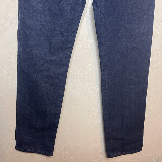 Vintage Wrangler Denim Jeans 80s Straight Leg Med… - image 4