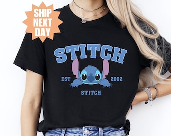 Stitch Est 2002 T-Shirt, Cute Stitch Shirt, Lilo And Stitch T-Shirt, Cute Lilo And Stitch T-Shirt, Disney World T-Shirts, Disneyland T-Shirt