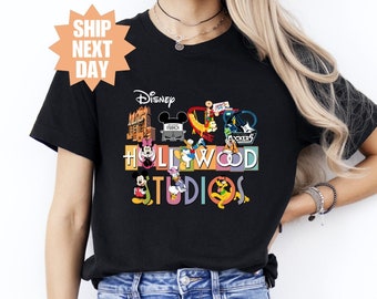Camiseta de Disney Hollywood Studio, Disney Hollywood Studios, camiseta de Hollywood Studios, camiseta de vacaciones familiares de Disney, camiseta de viaje a Hollywood Studios