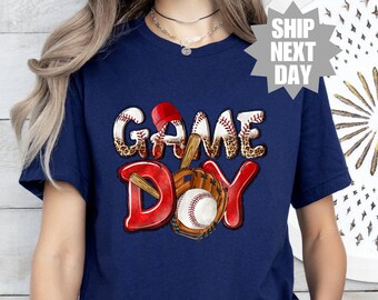 Baseball Game Day Shirt, Baseball Shirt Gift, Baseball Game Day, Baseball Mom Shirt, Game Day, Baseball Fan Mama Shirt, Baseball Lover Shirt