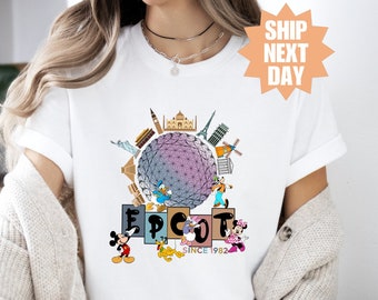Disney Epcot Shirt, World Traveler Shirt, Disney Castle Shirt, Disneyland Vacation Shirt, Disney Epcot 2024 Shirts, Mickey And Friends Shirt