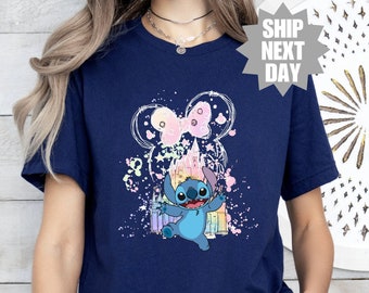 Disney Stitch Shirt, Süßes Disney Stitch T-Shirt, Stitch Shirt, Disney Magic Kingdom Shirt, Stitch und Lilo T-Shirt