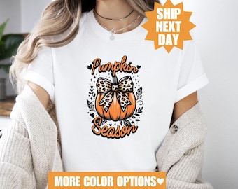 Cute Fall Shirt, Pumpkin Season Sweatshirt, Thanksgiving Shirts Autumn T-Shirt, Thanksgiving Shirts, Hello Pumpkin Fall Shirt, Pumpkin Spice