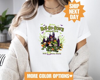 Micky ist nicht so beängstigend, Halloween Party Shirt, Disney Halloween 2024 Shirt, Mickey & Friends Halloween Shirt, Halloween Familie Passendes Shirt