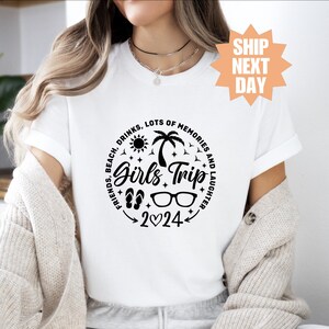 Matching Girls Trip Shirt, Vacay Mode Shirt, Girls Trip 2024 Shirt, Girls Vacation Shirt, Girls Weekend Trip Shirt, Best Friend Gift T-Shirt