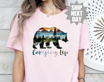 Camping Life Shirts, Camper T-shirt, Camp Group Shirts, Adventure Shirt, Happy Camper Shirt, Camper Shirt, Camping Group, Funny Camper Shir