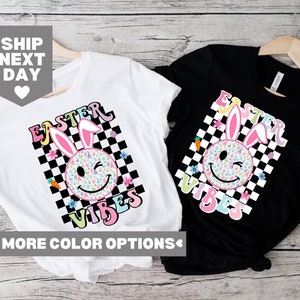 Easter Vibe Cute Shirt, For Women Easter Shirt, Easter Bunny Shirt, Easter Cute Bunny Shirt, Bunny Lover Easter Shirt, Easter Gift Shirt